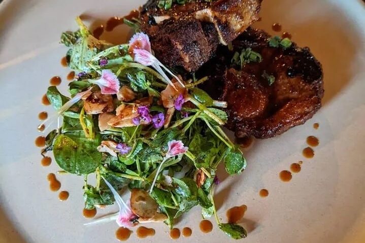 Guiso Latin Fusion food on plate