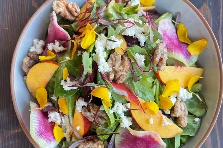 Guiso Latin Fusion salad in bowl